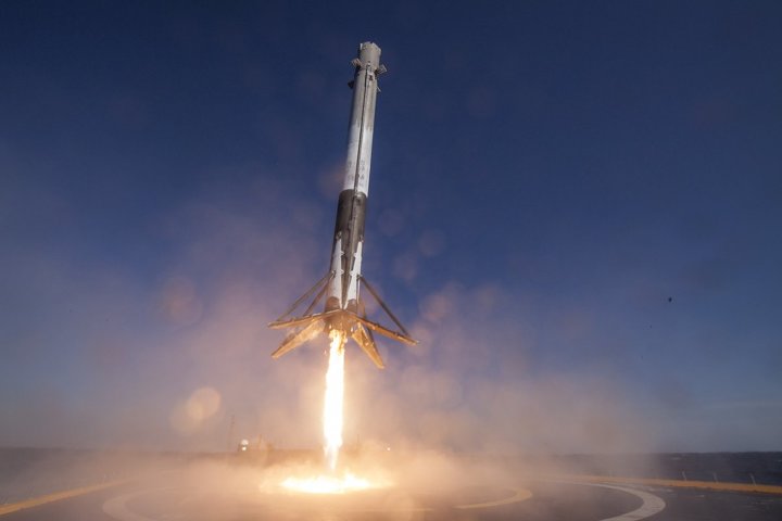 Запуск Falcon 9.