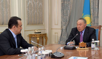 Президент Назарбаев встретился с главой КНБ Масимовым