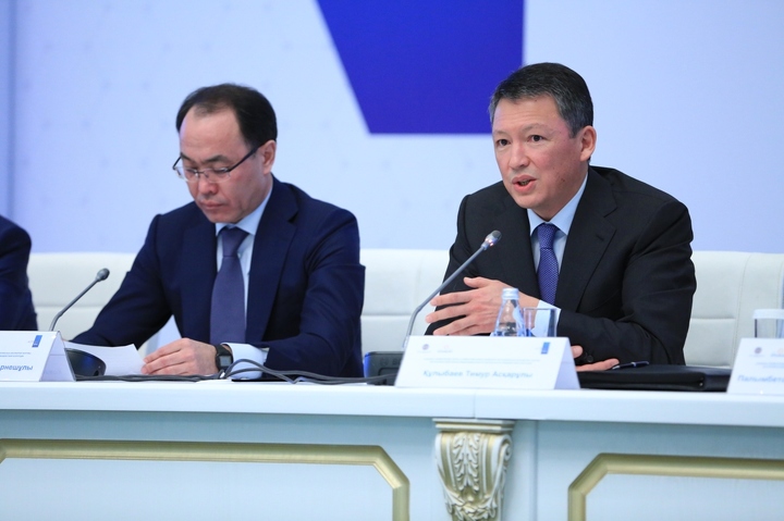 Кайрат Кожамжаров и Тимур Кулибаев.