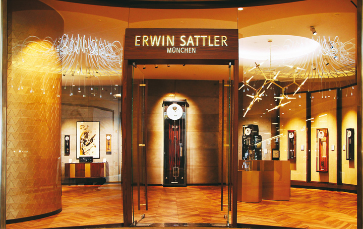 Часовой салон Erwin Sattler в ювелирной галерее Esentai Mall