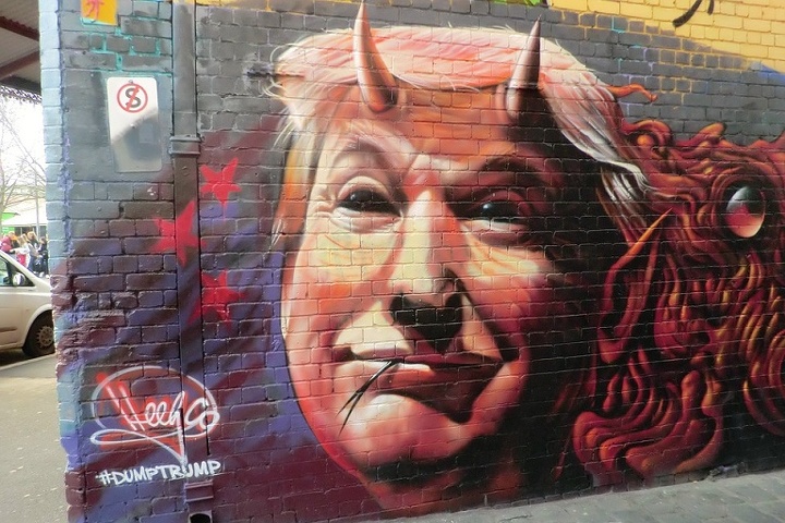 Граффити в Мельбурне.